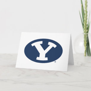 Brigham Young University Y Logo Card
