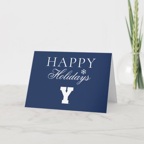 Brigham Young University  Y Logo Card