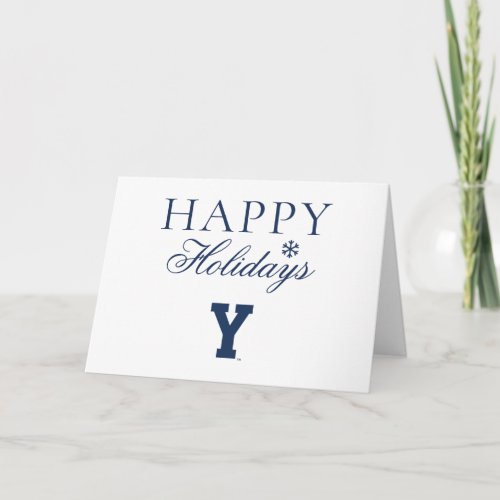 Brigham Young University  Y Logo Card