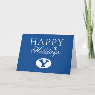 Brigham Young University Y Logo Card