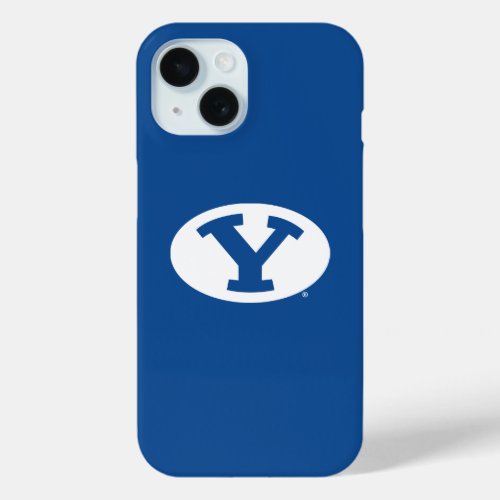 Brigham Young University Y Logo iPhone 15 Case