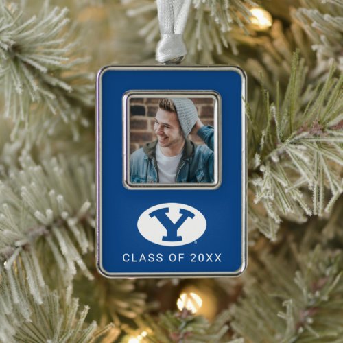 Brigham Young University Y Logo Christmas Ornament