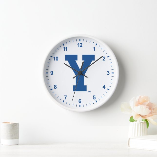 Brigham Young University | Y Logo Clock (Home)