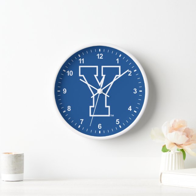 Brigham Young University | Y Logo Clock (Home)