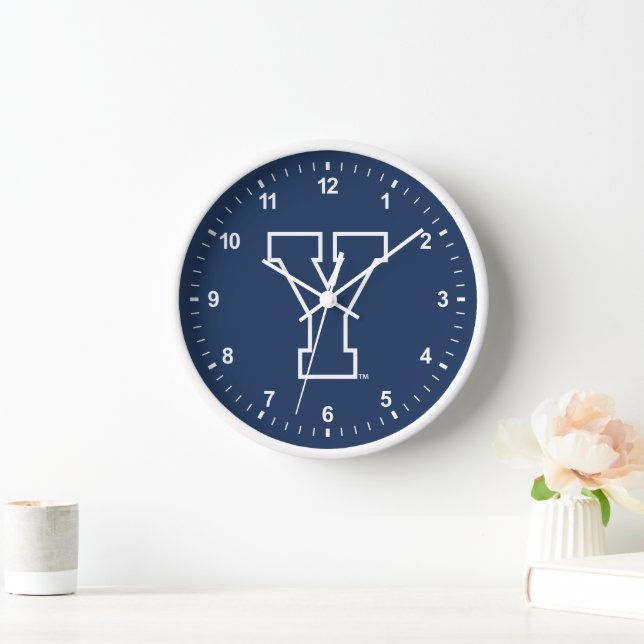 Brigham Young University | Y Logo Clock (Home)