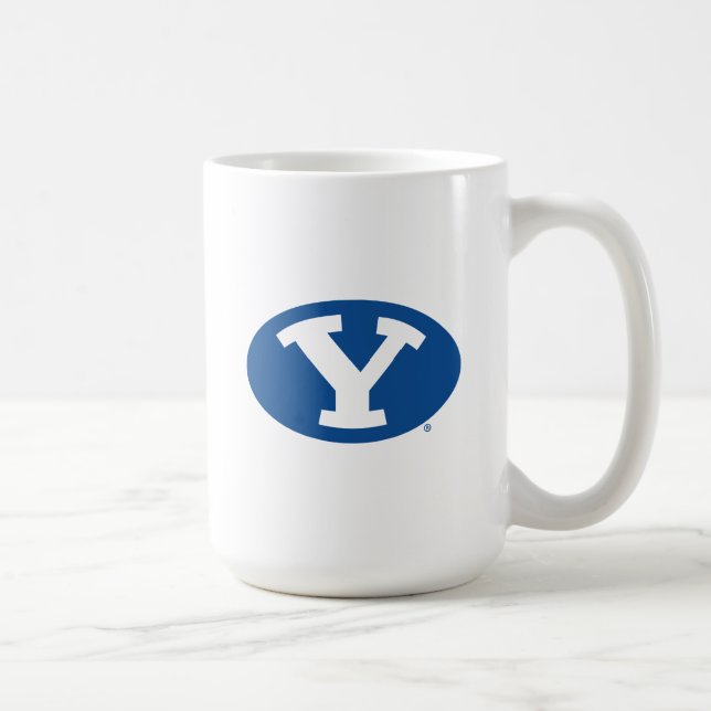 Brigham Young University Y Logo Coffee Mug (Right)