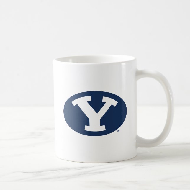 Brigham Young University Y Logo Coffee Mug (Right)