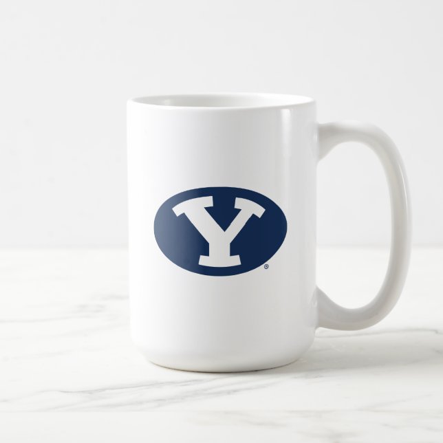 Brigham Young University Y Logo Coffee Mug (Right)