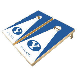 Brigham Young University Y Logo Cornhole Set