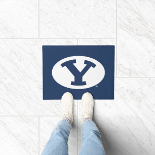 Brigham Young University Y Logo Doormat
