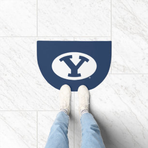 Brigham Young University Y Logo Doormat