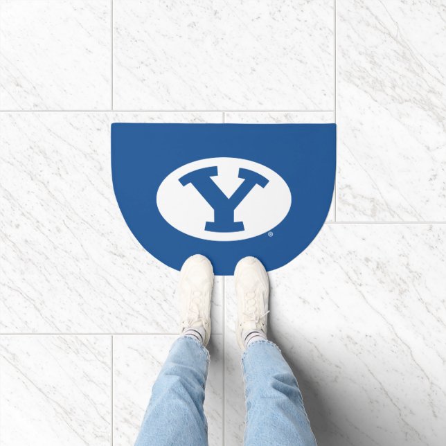 Brigham Young University Y Logo Doormat (Indoor)