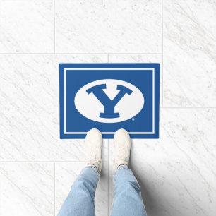 Brigham Young University Y Logo Doormat