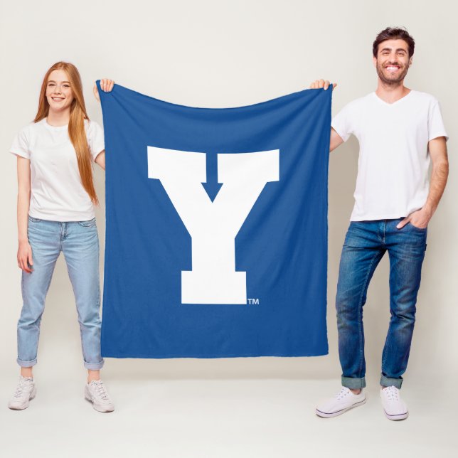 Brigham Young University | Y Logo Fleece Blanket (In Situ)