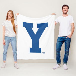 Brigham Young University Y Logo Fleece Blanket