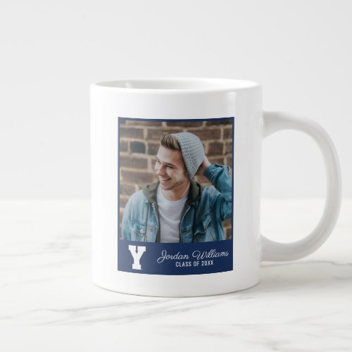 Brigham Young University  Y Logo Giant Coffee Mug