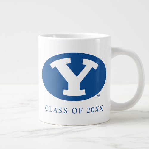 Brigham Young University Y Logo Giant Coffee Mug