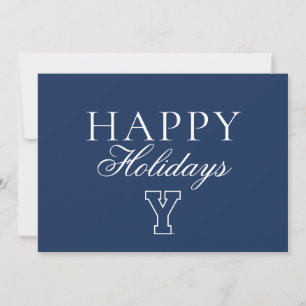 Brigham Young University   Y Logo Holiday Card