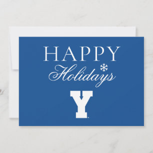 Brigham Young University   Y Logo Holiday Card