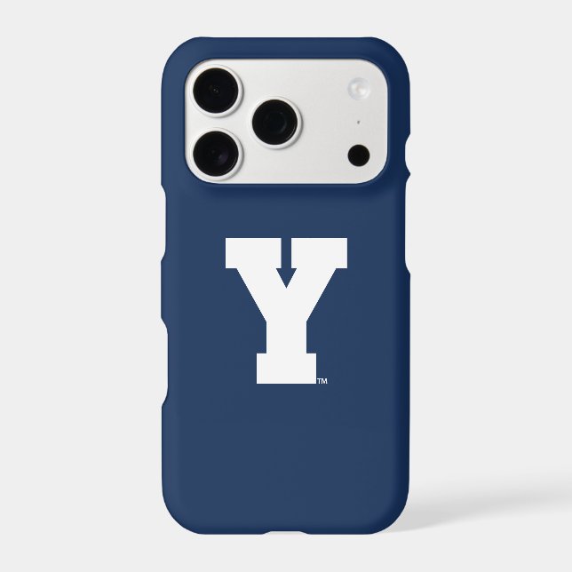 Brigham Young University | Y Logo iPhone Case (Back)