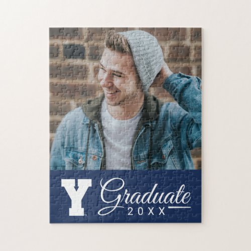 Brigham Young University  Y Logo Jigsaw Puzzle