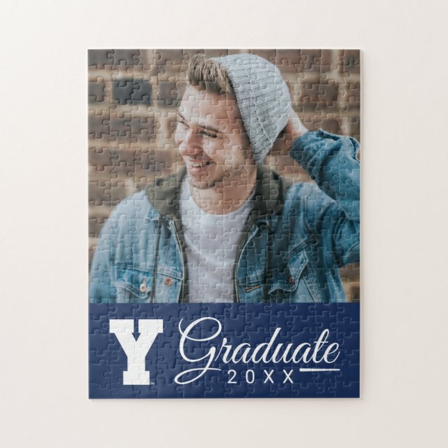 Brigham Young University | Y Logo Jigsaw Puzzle (Vertical)