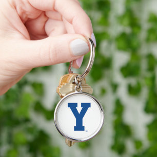 Brigham Young University Y Logo Keychain
