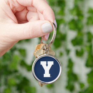 Brigham Young University Y Logo Keychain