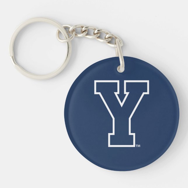 Brigham Young University | Y Logo Keychain (Front)