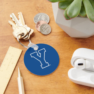Brigham Young University Y Logo Keychain