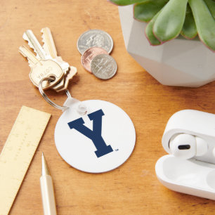 Brigham Young University Y Logo Keychain