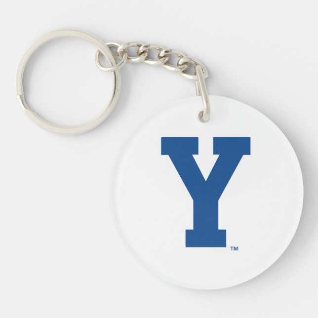 Brigham Young University | Y Logo Keychain (Front)