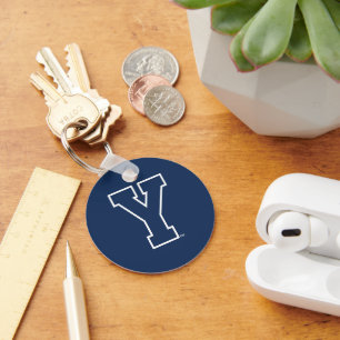 Brigham Young University Y Logo Keychain