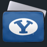 Brigham Young University Y Logo Laptop Sleeve<br><div class="desc">Check out these Brigham Young University designs! Get all the latest Cougar gear here. All of these Zazzle products are customizable with your class year, name, and club. These products make perfect gifts for the BYU student, alumni, family, friend, or fan in your life. Go Cougs!</div>