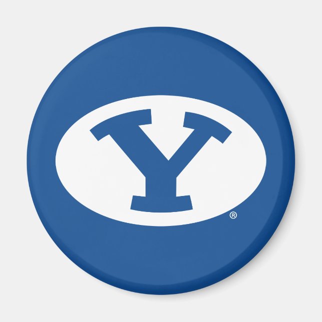 Brigham Young University Y Logo Magnet (Front)