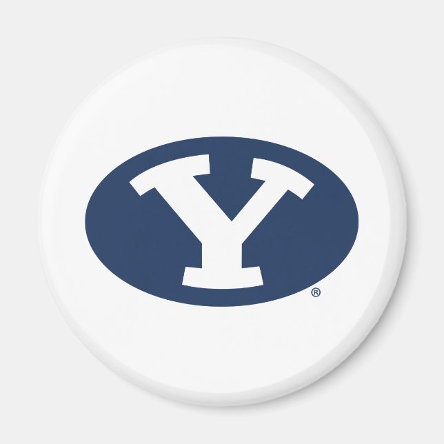 Brigham Young University Y Logo Magnet (Front)