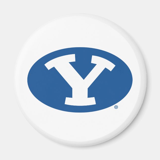Brigham Young University Y Logo Magnet (Front)
