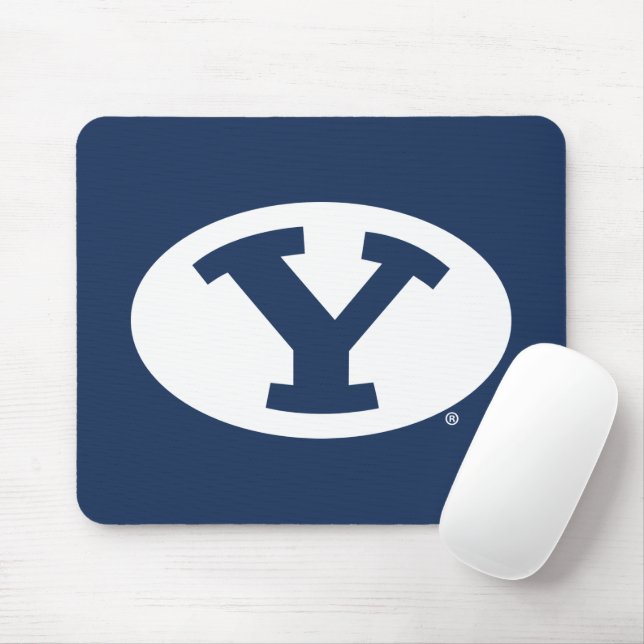 Brigham Young University Y Logo Mouse Pad (With Mouse)