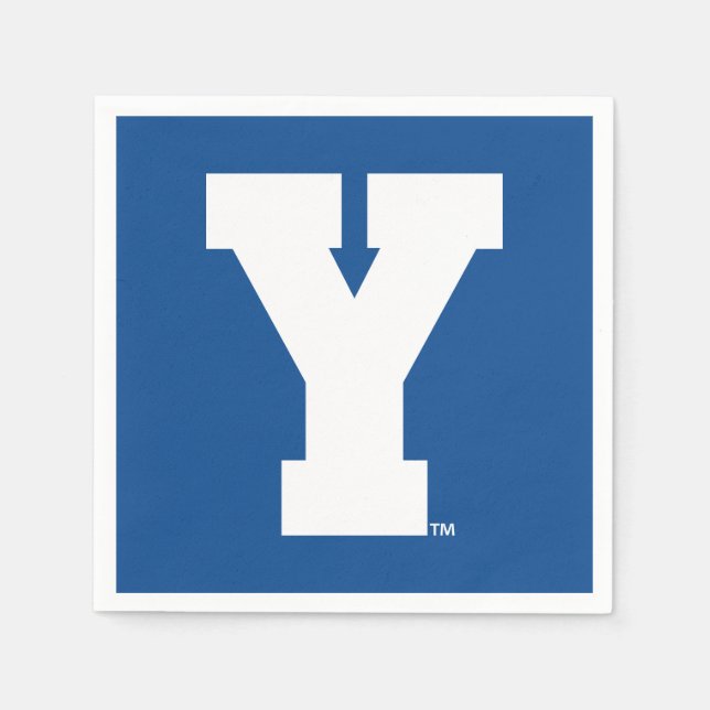 Brigham Young University | Y Logo Napkins (Front)