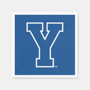 Brigham Young University   Y Logo Napkins