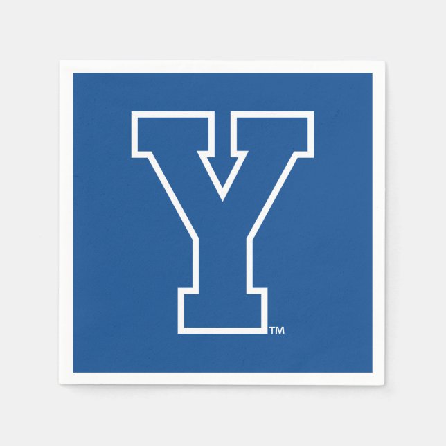 Brigham Young University | Y Logo Napkins (Front)
