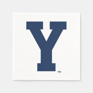 Brigham Young University Y Logo Napkins