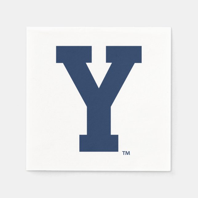 Brigham Young University | Y Logo Napkins (Front)