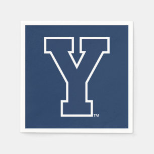 Brigham Young University Y Logo Napkins
