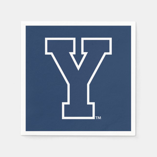 Brigham Young University | Y Logo Napkins (Front)