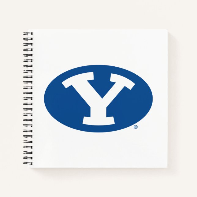 Brigham Young University Y Logo Notebook (Front)