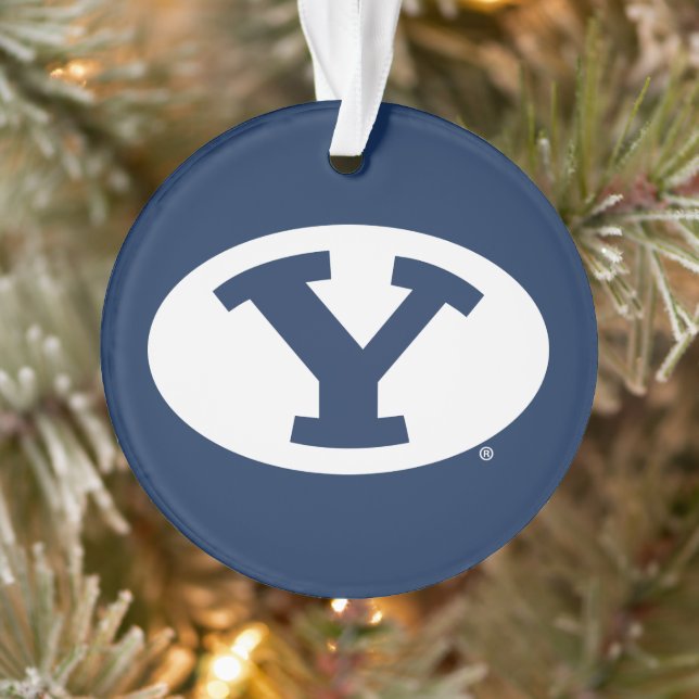 Brigham Young University Y Logo Ornament (Tree)