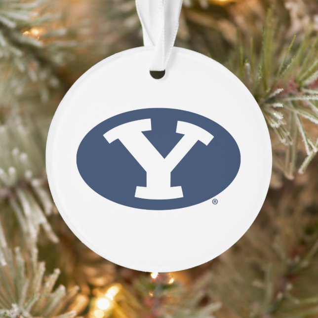 Brigham Young University Y Logo Ornament (Tree)