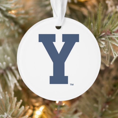 Brigham Young University  Y Logo Ornament