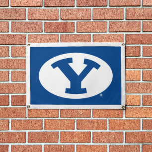 Brigham Young University Y Logo Pennant